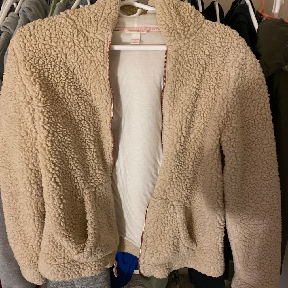 fuzzy jacket